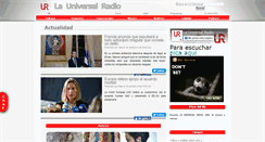Desktop Screenshot of launiversalradio.com